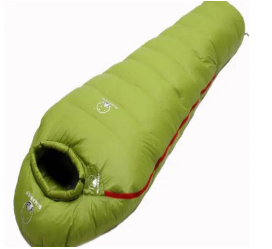 Premium Goose Down Extreme Warm Mummy Sleeping Bag – 3000g Fill (Heavy-Duty Winter Edition)