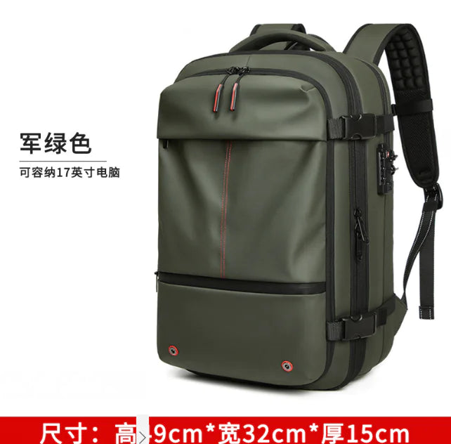 Water-Resistant Travel Backpack