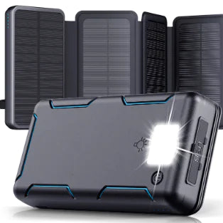 Solar Power Pad 20000mAh Waterproof Portable Charger – Harness the sun's endless energy for uninterrupted power on your next underwater or outdoor expedition.