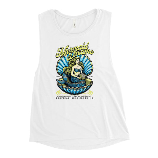 Ladies’ Tropical Mermaid Tank Top