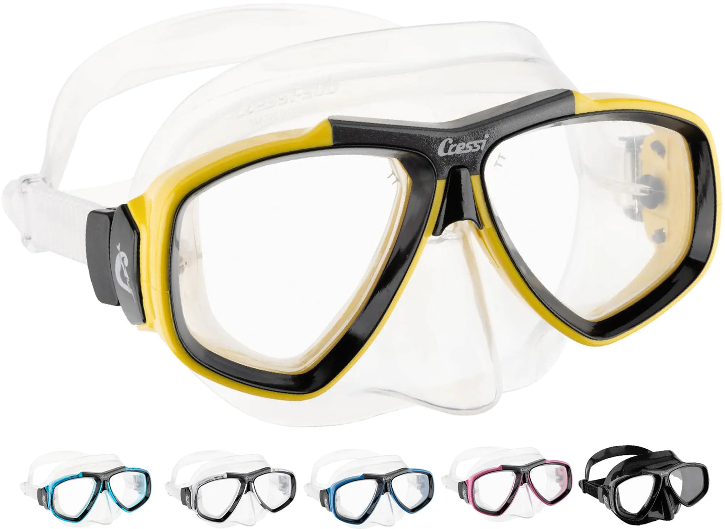 Cressi Focus Clear/Yellow