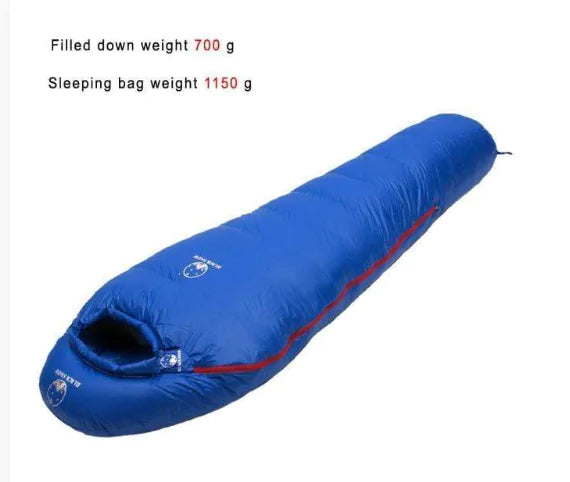 Premium Goose Down Extreme Warm Mummy Sleeping Bag – 3000g Fill (Heavy-Duty Winter Edition)