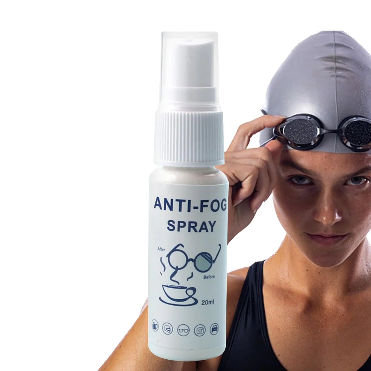 Anti-Fog Spray for Dive & Swim Masks
